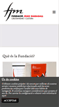 Mobile Screenshot of fundaciojoanmaragall.org